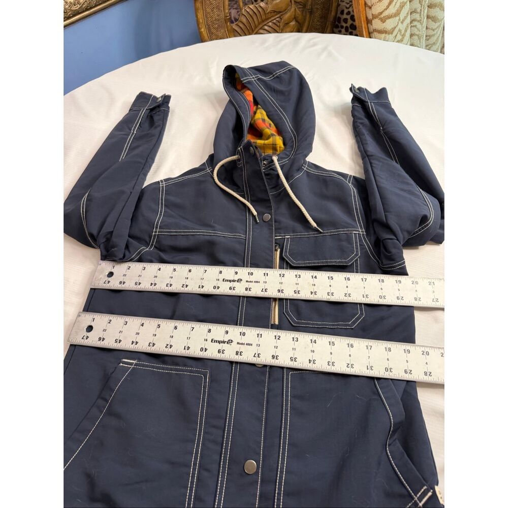 Toad & Co. Foster Pass Parka Flannel Lined Fall Chore Jacket Size XS - Picture 3 of 10
